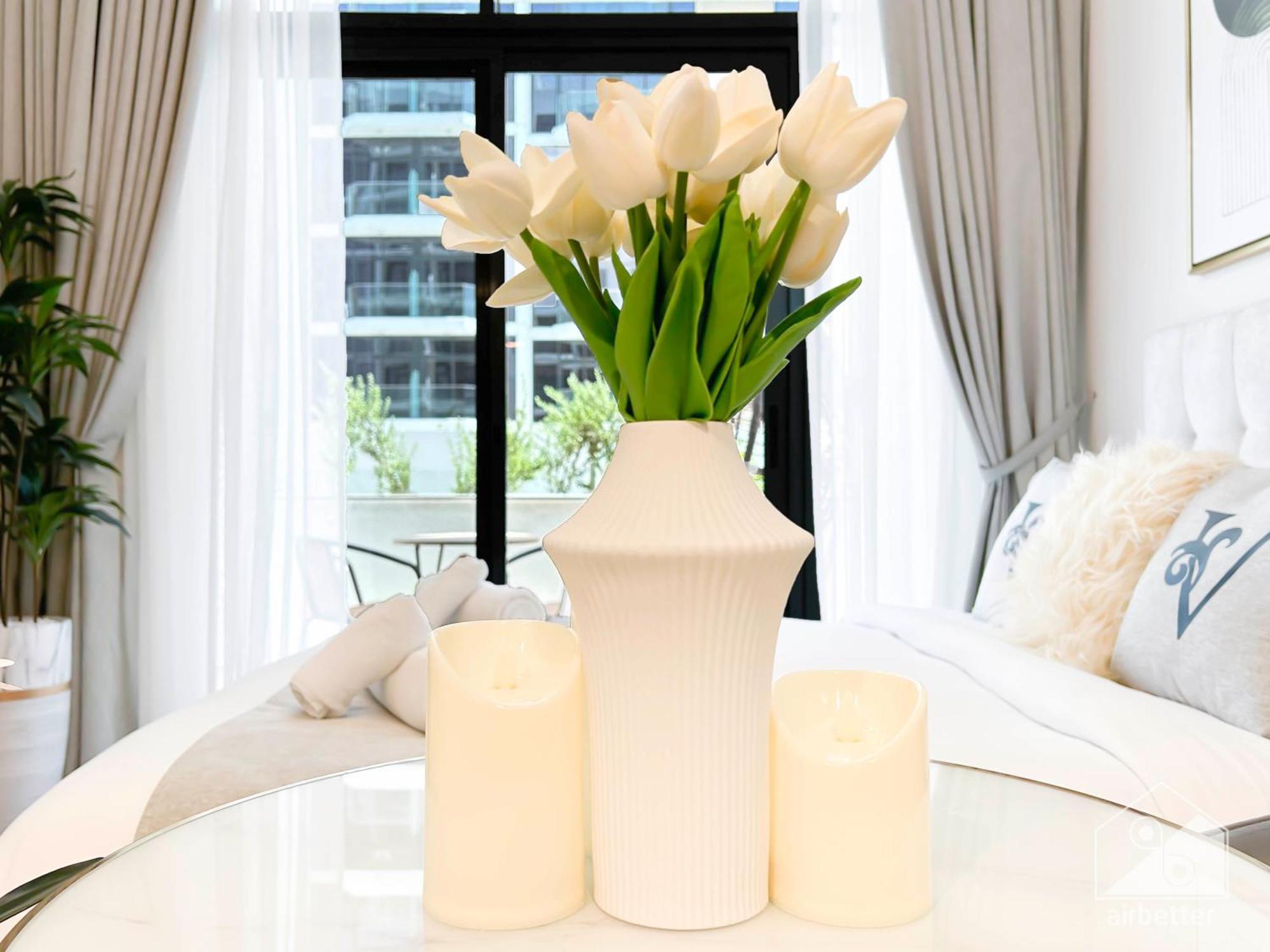 Charming Studio With Balcony In Azizi Riviera Dubai Esterno foto